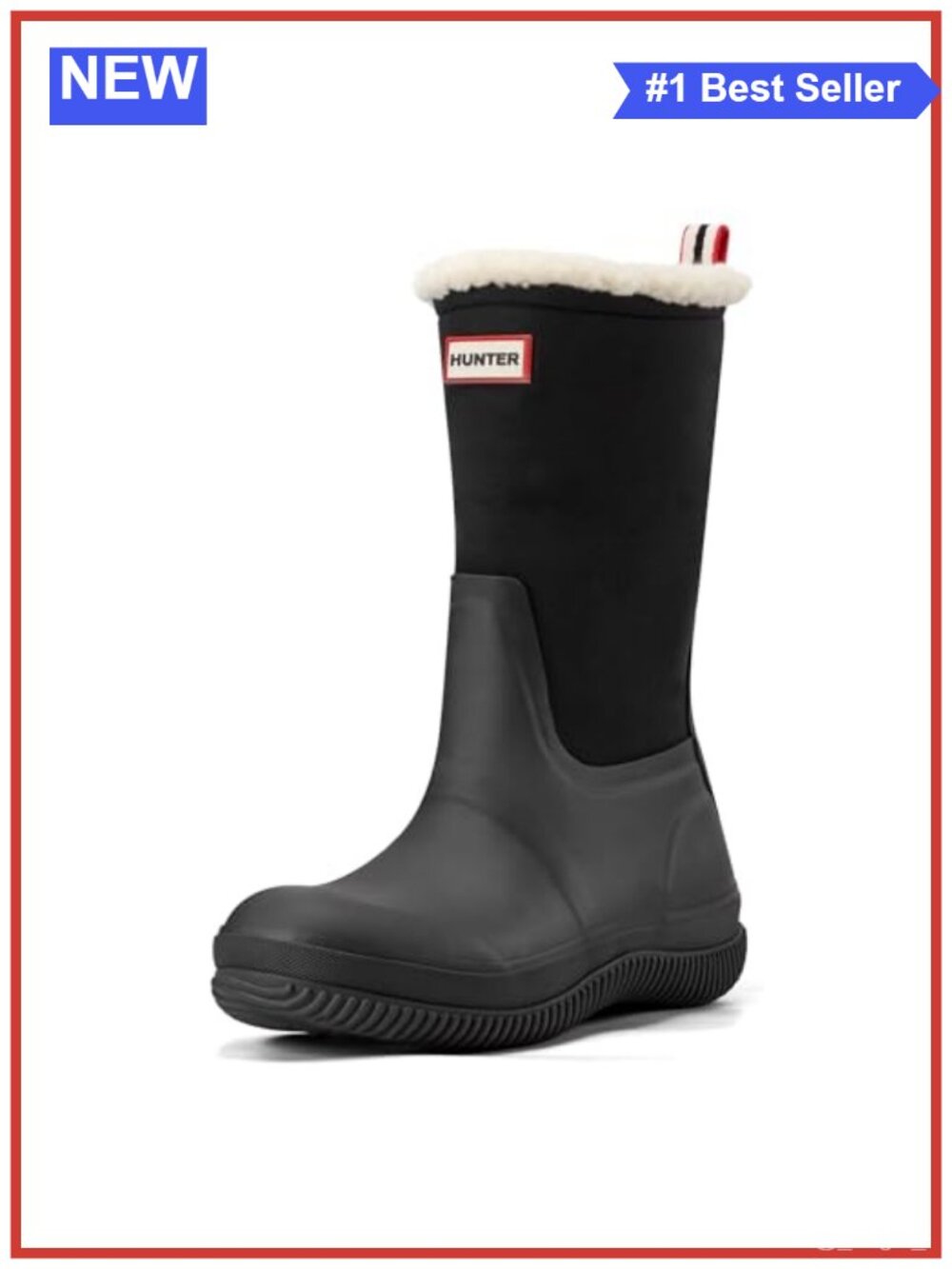 Thunor Waterproof Rubber Rain Boot Mid-Calf Calf High Women's - Picture 1 of 5